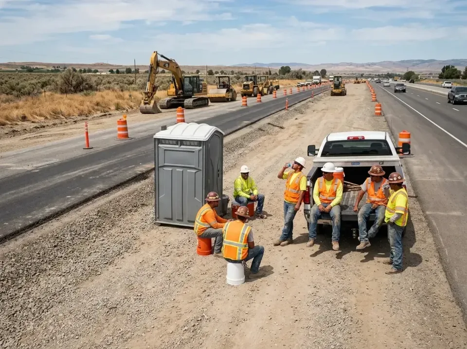highway-road-construction-crew-007 — frequently asked questions, Porta Potty and Restroom Rentals in Beach Park, IL